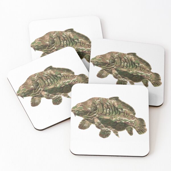 Item preview, Camouflage carp designed and sold by Crafty Chimp.