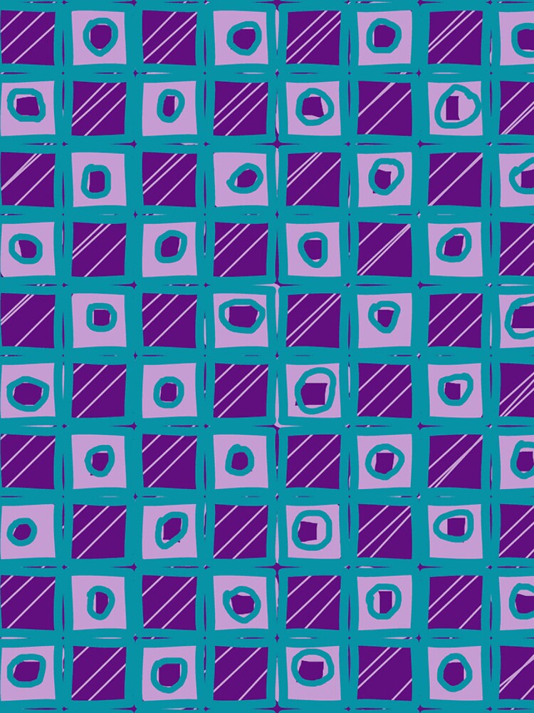 Thumbnail 4 of 4, iPhone Case, Abstract Square Pattern designed and sold by mrtraz.