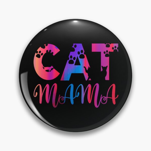 Item preview, Colourful Cat Mama  designed and sold by PetSafari.