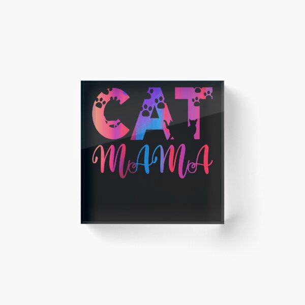 Item preview, Colourful Cat Mama  designed and sold by PetSafari.