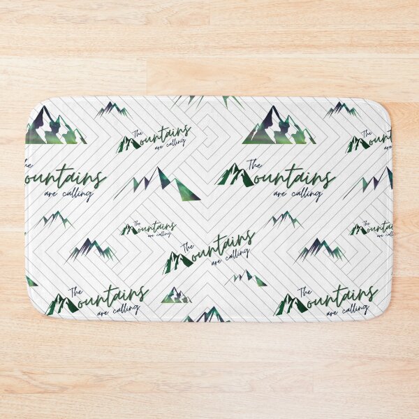 Item preview, The Mountains are Calling - text with graphic designed and sold by Chantockey.