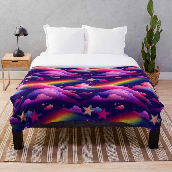 Item preview, Darker rainbows, Stars And Clouds designed and sold by Unicorn Trainwreck.
