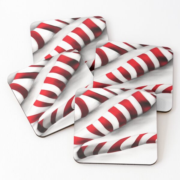 Item preview, Christmas Red and White Candy Cane Twists designed and sold by deniselynnimage.