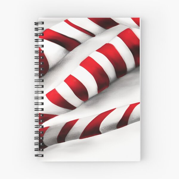 Item preview, Christmas Red and White Candy Cane Twists designed and sold by deniselynnimage.
