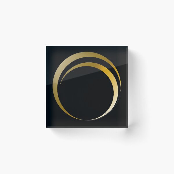 Item preview, Circle Art Gold 102217 designed and sold by mandalafractal.