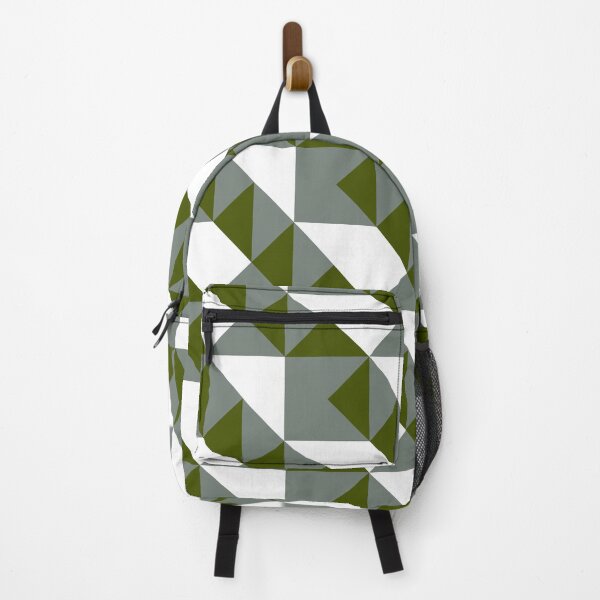 Item preview, ’Zangles’ - in Mid-Grey and Moss Green on a White base designed and sold by sleepingdogprod.