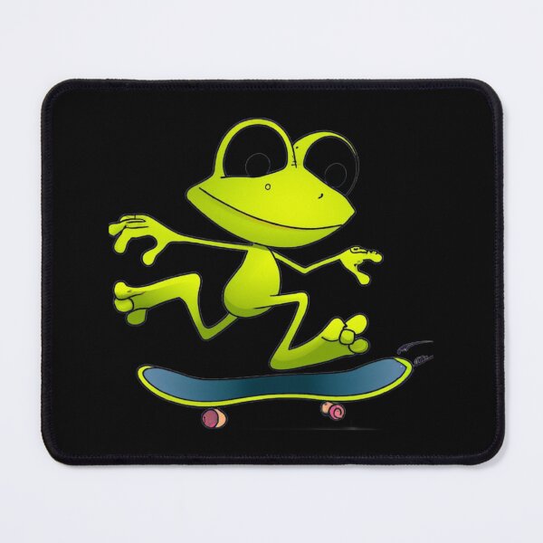 Item preview, Cute Frog On Skateboard designed and sold by The Love Quill.