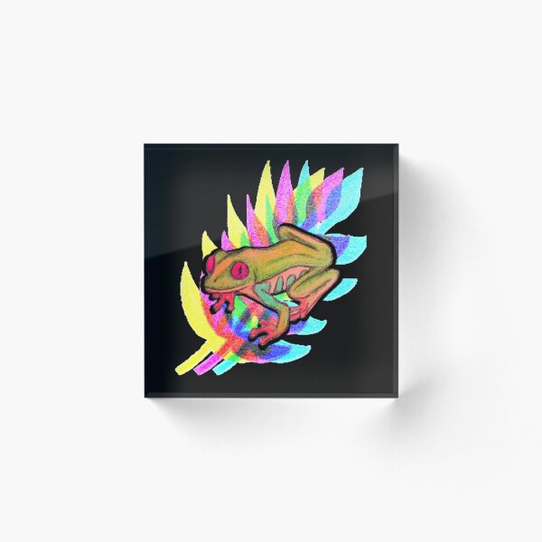 Aperçu de l'œuvre Grenouille Trippy créée et vendue par DaughertyDraws.