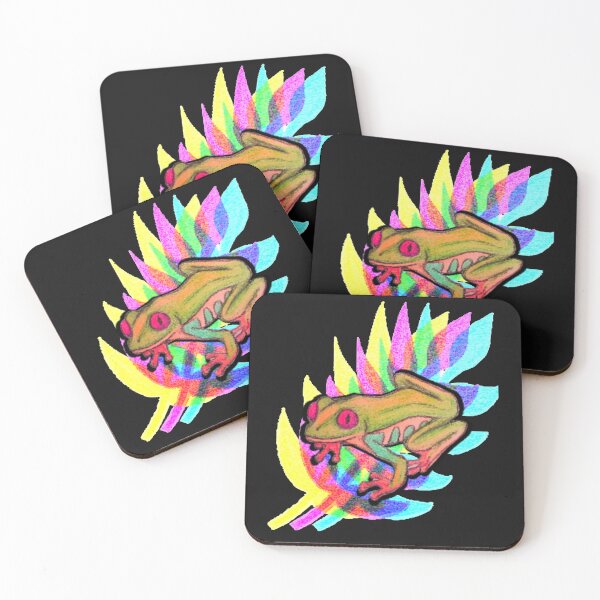 Item preview, Trippy Tree Frog designed and sold by DaughertyDraws.
