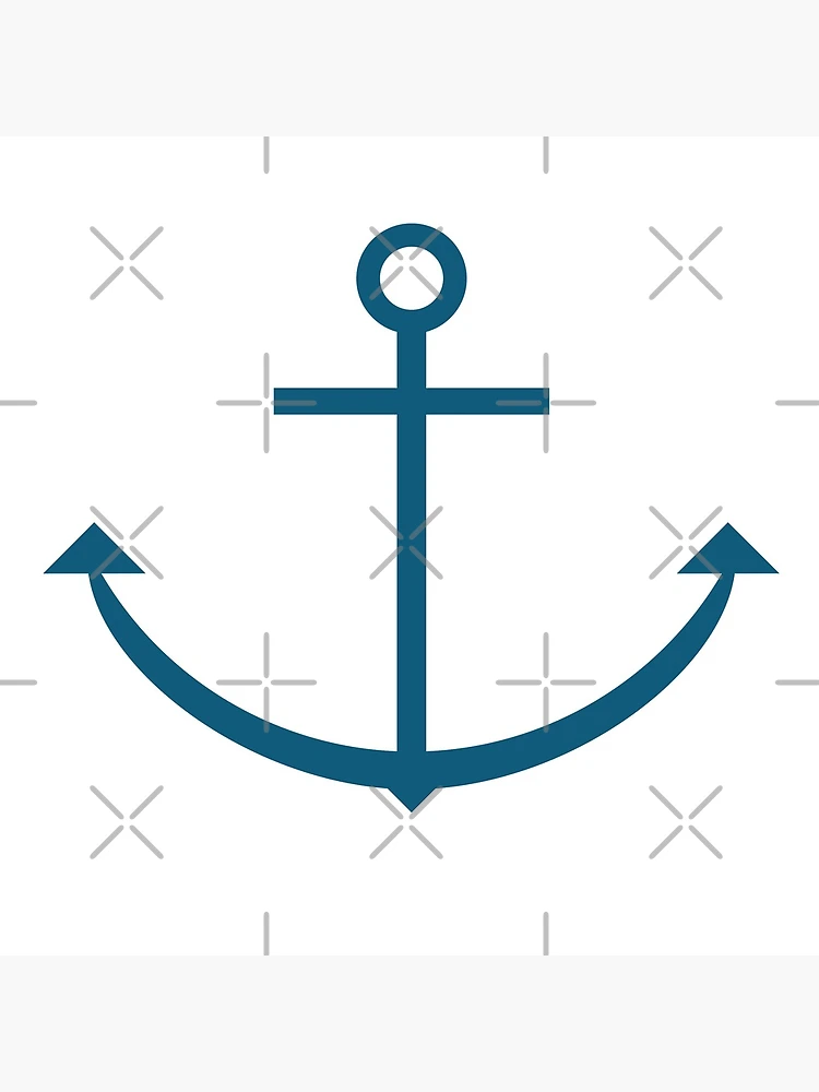 Thumbnail 4 of 4, Clock, Simple Anchor designed and sold by Whitewolf86.