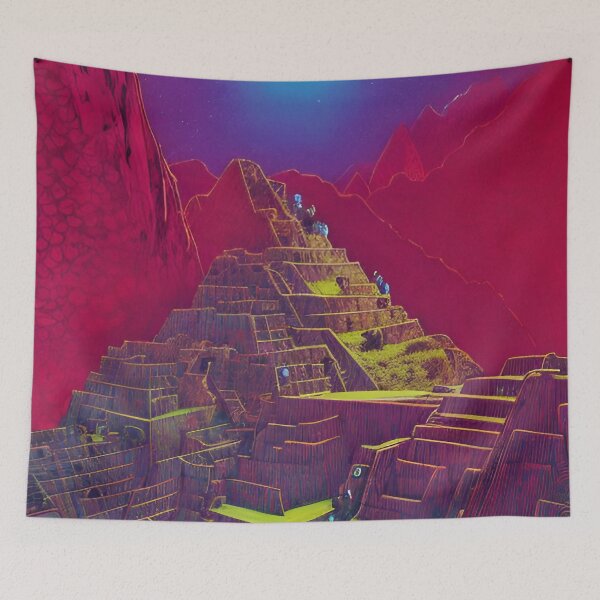 Item preview, Machu Picchu Under the Stars  designed and sold by EsoteraArt.