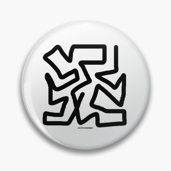 Item preview, BACK TO BACK (Abstract Doodle) designed and sold by SA-DEZIGNS.