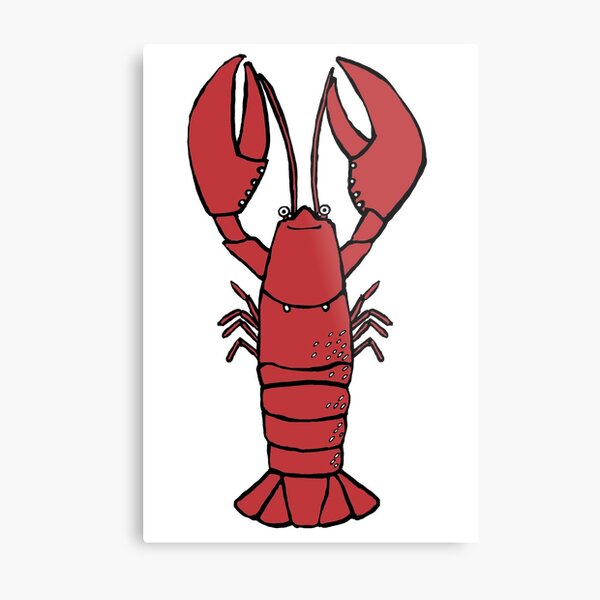 Lobster Metal Print