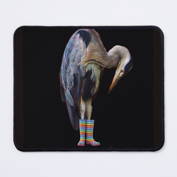 Item preview, Heron in wellies designed and sold by jonfun1.