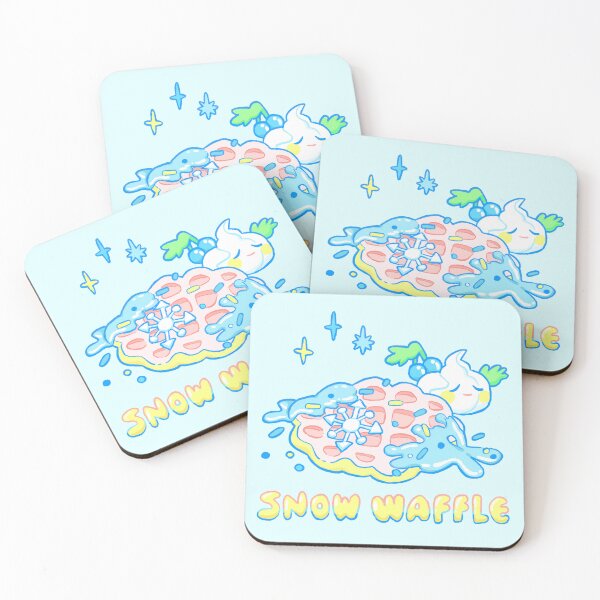Item preview, Cute Snow Waffles!  designed and sold by doodledate.