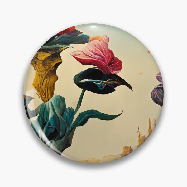 Item preview, Abstract dreamlike flowers inspired by Salvador Dali designed and sold by justinasv775.