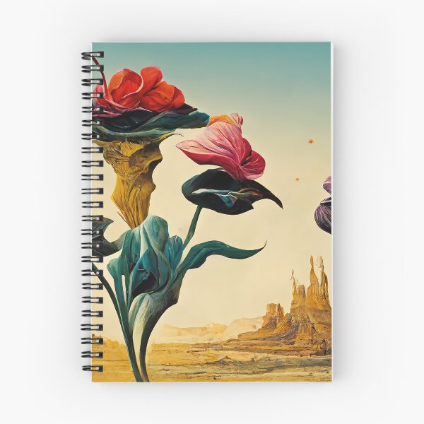 Item preview, Abstract dreamlike flowers inspired by Salvador Dali designed and sold by justinasv775.