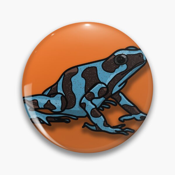 Item preview, Digital Poison Dart Frog Drawing designed and sold by Shanestillz.