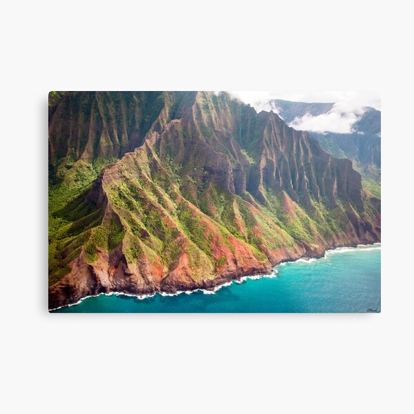 The Na Pali Coast of Kauai Metal Print