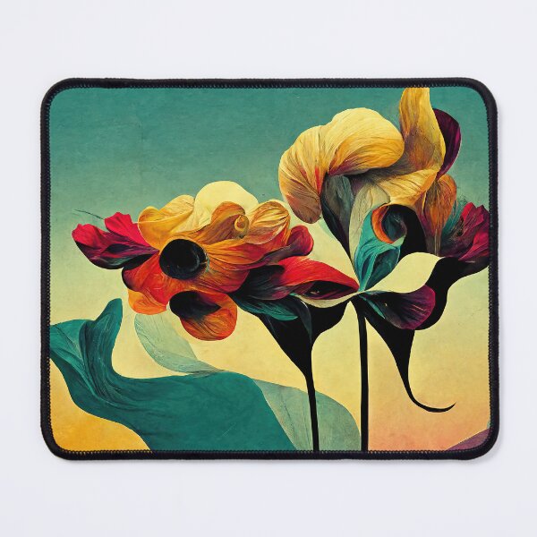 Item preview, Abstract dreamlike floral design inspired by Salvador Dali designed and sold by justinasv775.