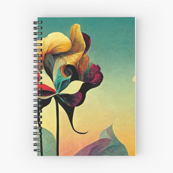 Item preview, Abstract dreamlike floral design inspired by Salvador Dali designed and sold by justinasv775.