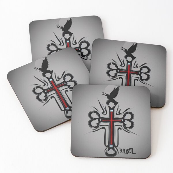 Item preview, Linda camiseta cruzada YHWH designed and sold by Rodellina.