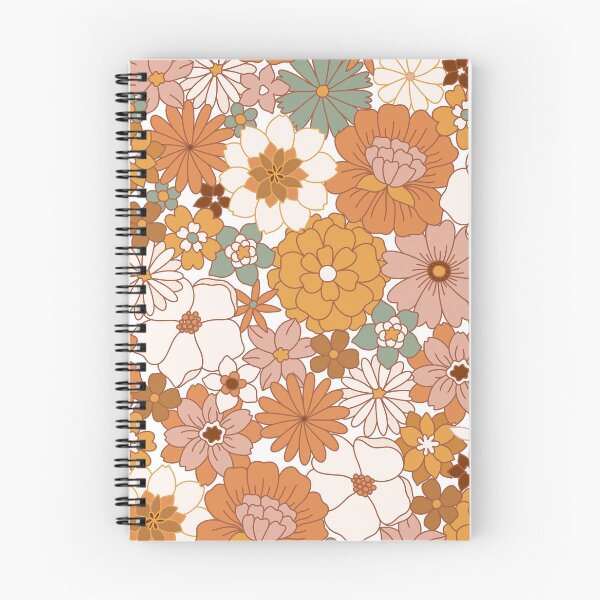 Item preview, Groovy Mod Boho Floral Flower Pattern No. 1 designed and sold by * Jennadesigns.