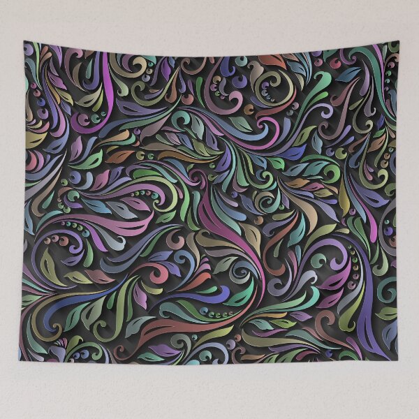 Item preview, Decorative Floral Pattern designed and sold by stylebytara.