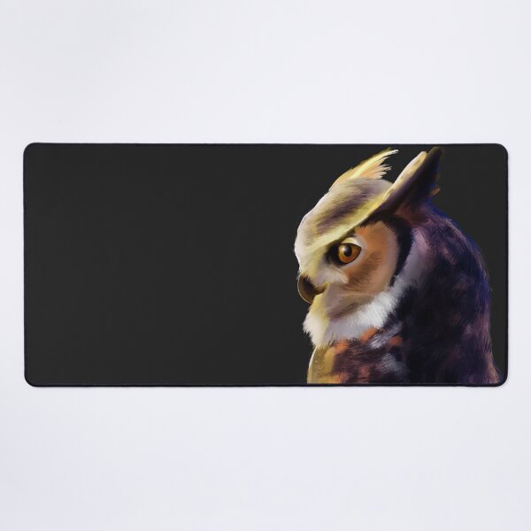 Item preview, Owl Painting designed and sold by Hawk’s Designs.