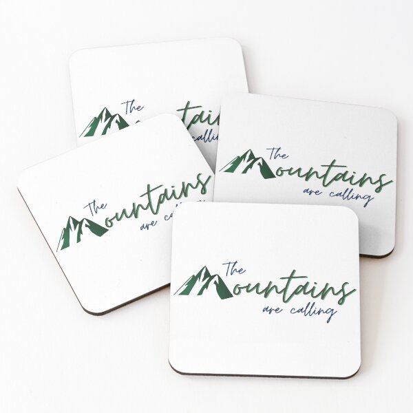 Item preview, The Mountains are Calling - text with graphic designed and sold by Chantockey.