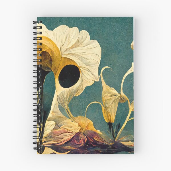 Item preview, Abstract yellow flowers inspired by Salvador Dali designed and sold by justinasv775.