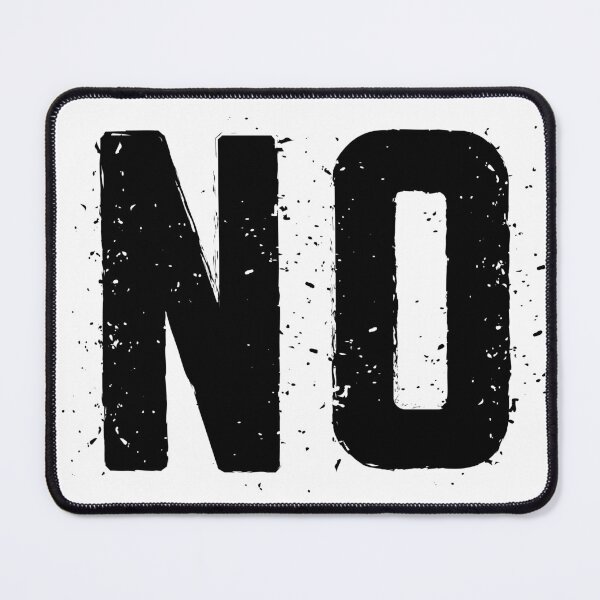 Item preview, NO! Say it loud and clear. NO! designed and sold by PIXEL POP DESIGNS - Beyond the Norm!.