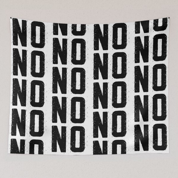 Item preview, NO! Say it loud and clear. NO! designed and sold by PIXEL POP DESIGNS - Beyond the Norm!.