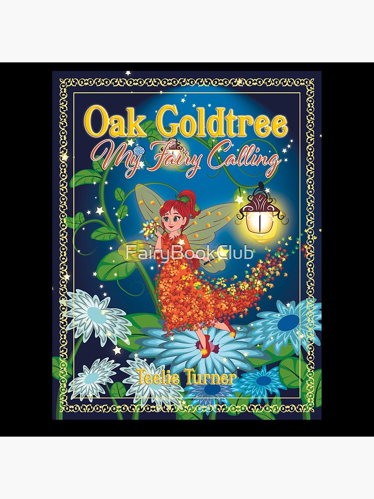 Thumbnail 5 of 5, Coasters (Set of 4), Oak Goldtree Book Cover designed and sold by FairyBookClub.