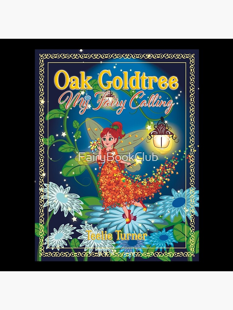 Thumbnail 4 of 4, Pillow, Oak Goldtree Book Cover designed and sold by FairyBookClub.