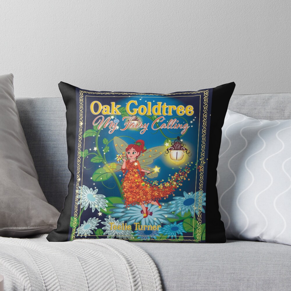 Item preview, Throw Pillow designed and sold by FairyBookClub.