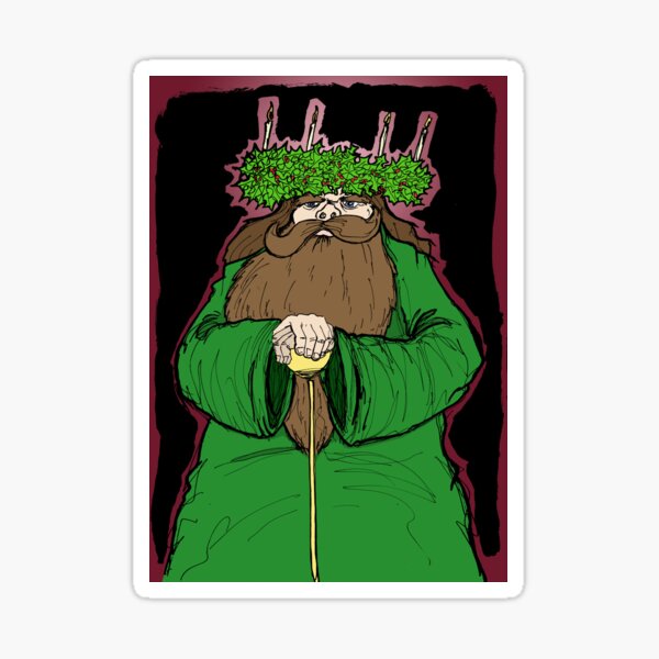 Ghost of Christmas Present - A Christmas Carol Sticker