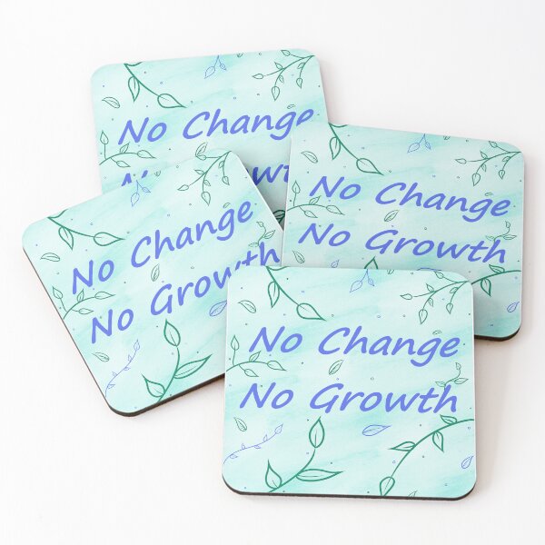 Item preview, No change no growth designed and sold by Natsukittyart.