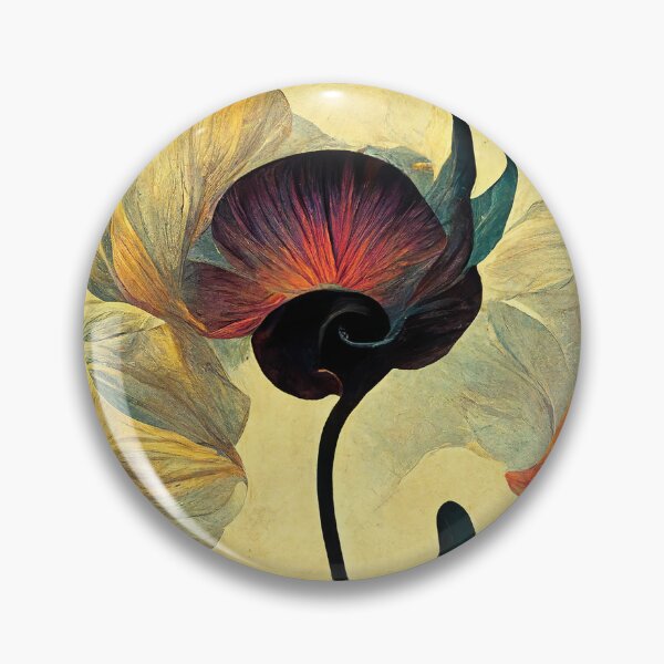 Item preview, Dreamlike Salvador Dali inspired textured flower design designed and sold by justinasv775.