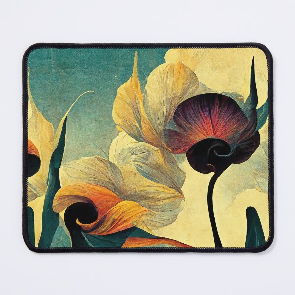 Item preview, Dreamlike Salvador Dali inspired textured flower design designed and sold by justinasv775.