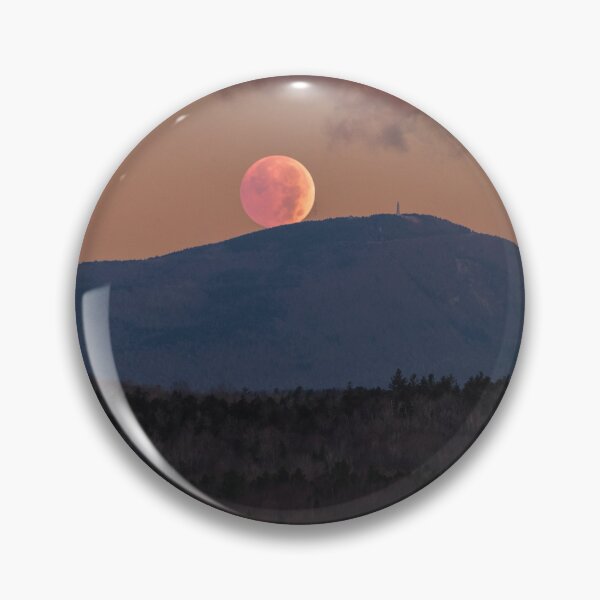 Item preview, Lunar Eclipse Behind Mount Greylock designed and sold by Under The Radar Van.