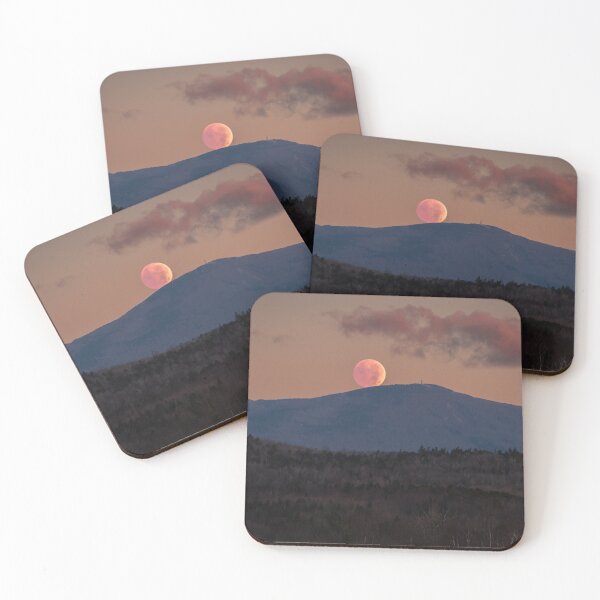 Item preview, Lunar Eclipse Behind Mount Greylock designed and sold by Under The Radar Van.