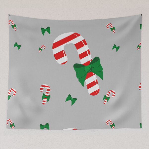 Item preview, bastón de caramelo navideño designed and sold by yessebel.
