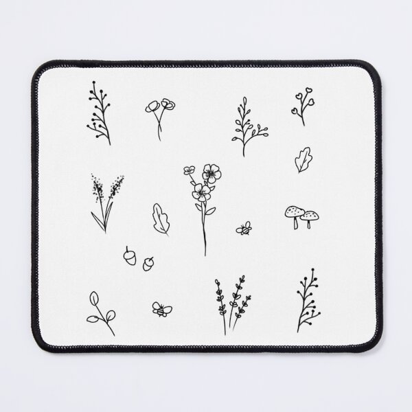 Item preview, Cute flower doodles designed and sold by Mayarart.