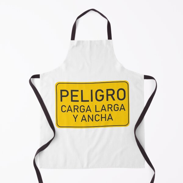 Item preview, Danger long and wide load. traffic sign danger designed and sold by Tiendaplanista.