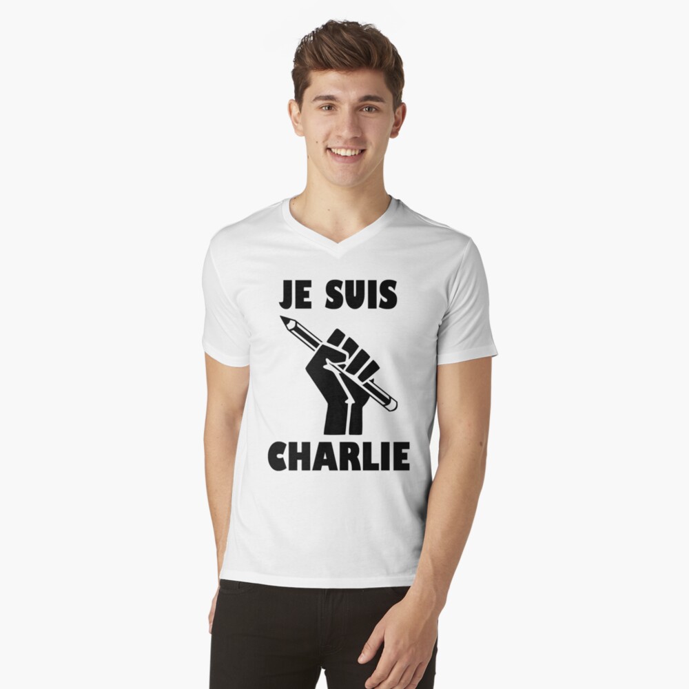 Je Suis Charlie Freedom Protest Button Badge, Fridge Magnet, Key Ring