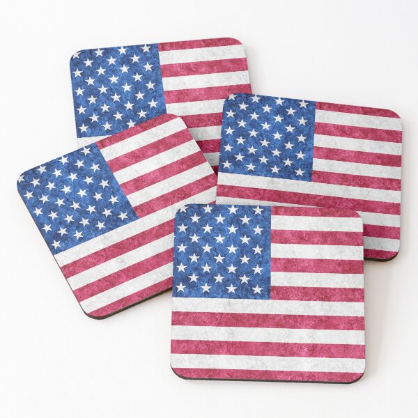 Item preview, Metallic USA Flag designed and sold by RepublicOfFire.