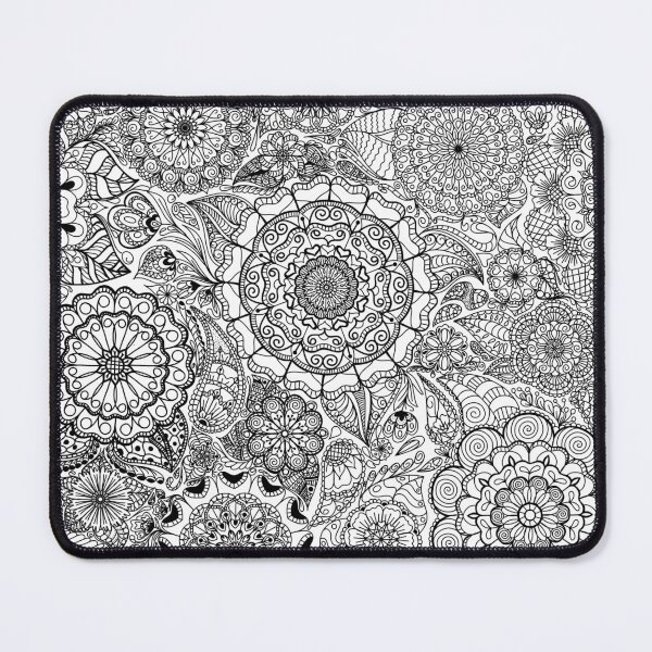 Item preview, Full Floral Mandala Henna Page designed and sold by coraleed12321.