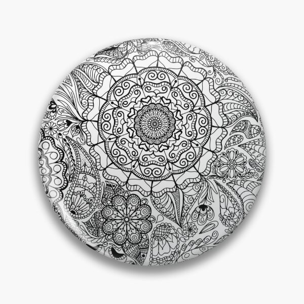 Item preview, Full Floral Mandala Henna Page designed and sold by coraleed12321.