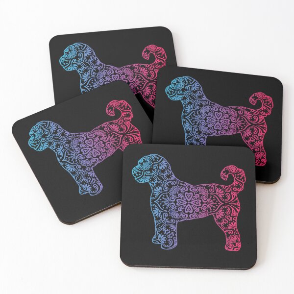 Item preview, labradoodle dog lover watercolor funny labradoodle ornamental gifts designed and sold by alaechamlal.